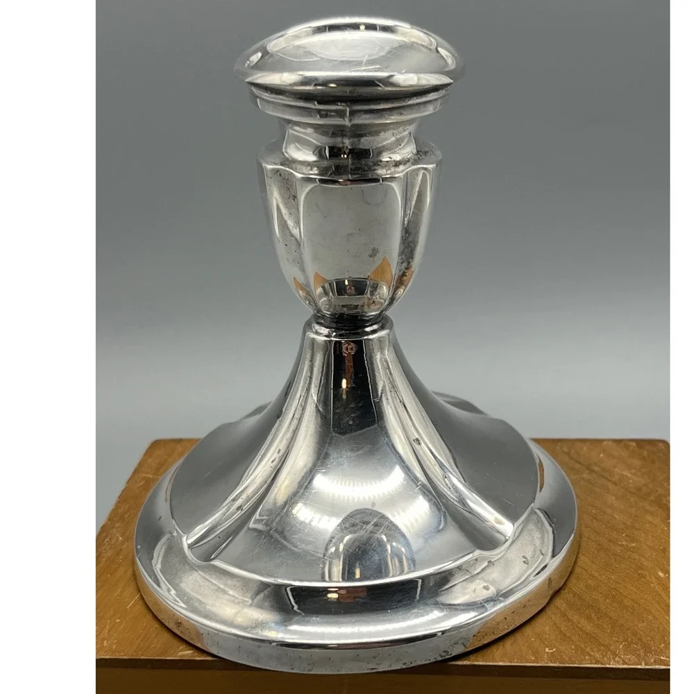 Vintage Silver Plated Denmark‎ Dansk? candle holder
